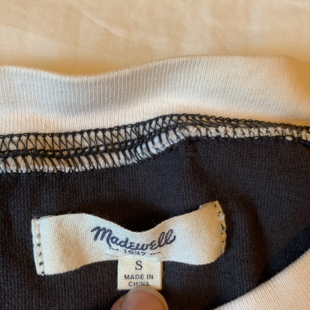 Madewell "Tomboy" long sleeved shirt - Picture 3 of 6